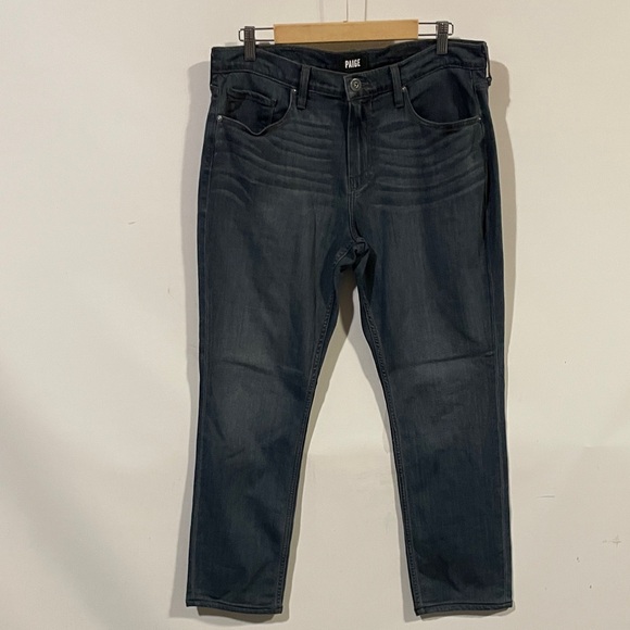 PAIGE federal men’s Midnight Blue Denim Jeans - Picture 1 of 4